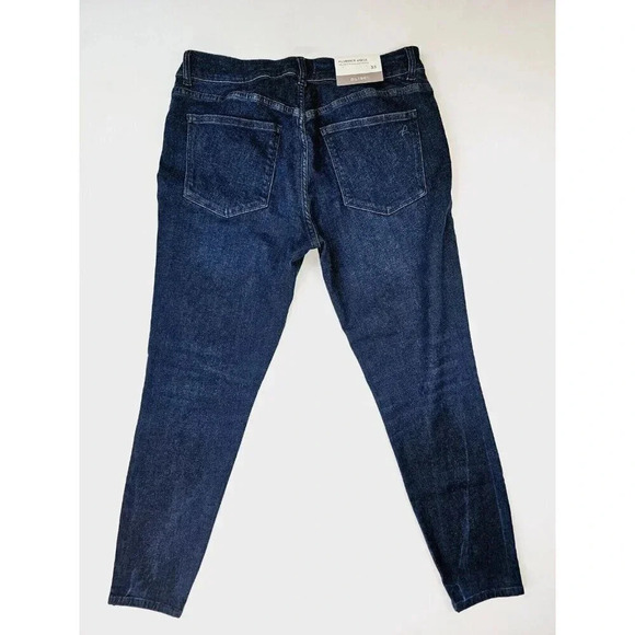 DL1961 Size 33X28 Women's Florence Ankle Mid Rise Instasculpt Skinny Blue Jeans - Picture 1 of 13